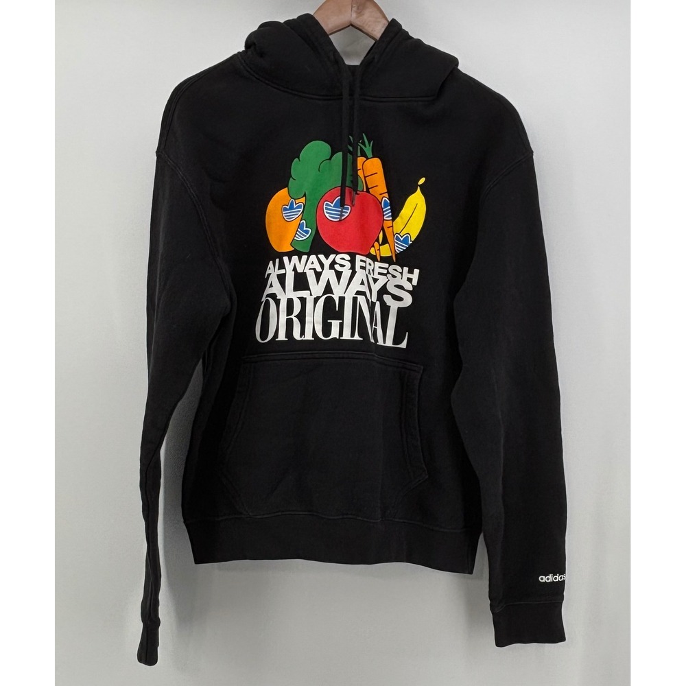 Adidas Hoodie Men's Medium Always Fresh Always Original Fruit Graphic